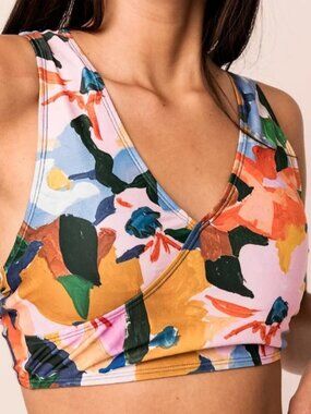 Nani Swimwear Mable Switch V Crop Swim Top, Size XS